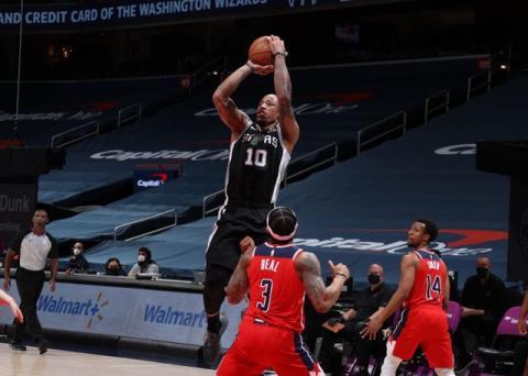  德罗赞中投绝杀定乾坤，公牛险胜奇才保留季后赛希望  